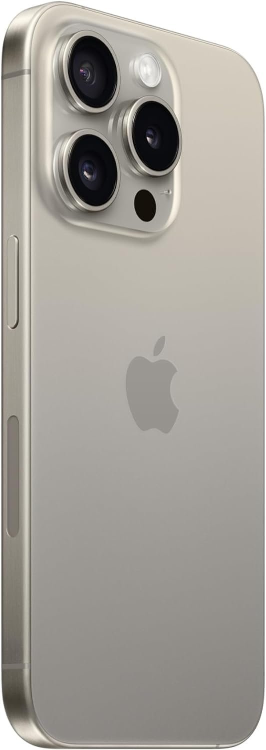 Apple iPhone 15 Pro (128GB, Natural Titanium)