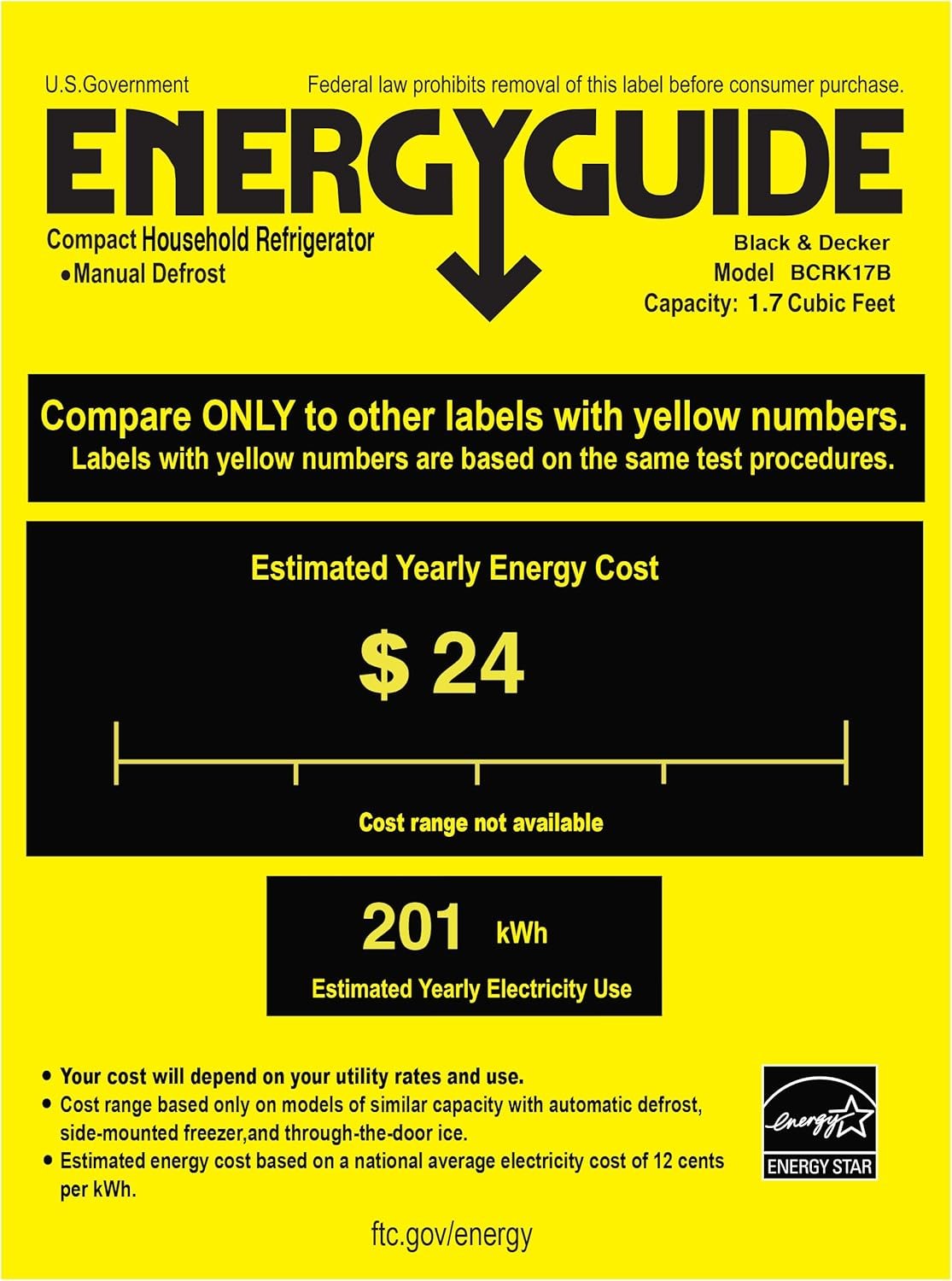 Black and Decker BCRK17B Compact