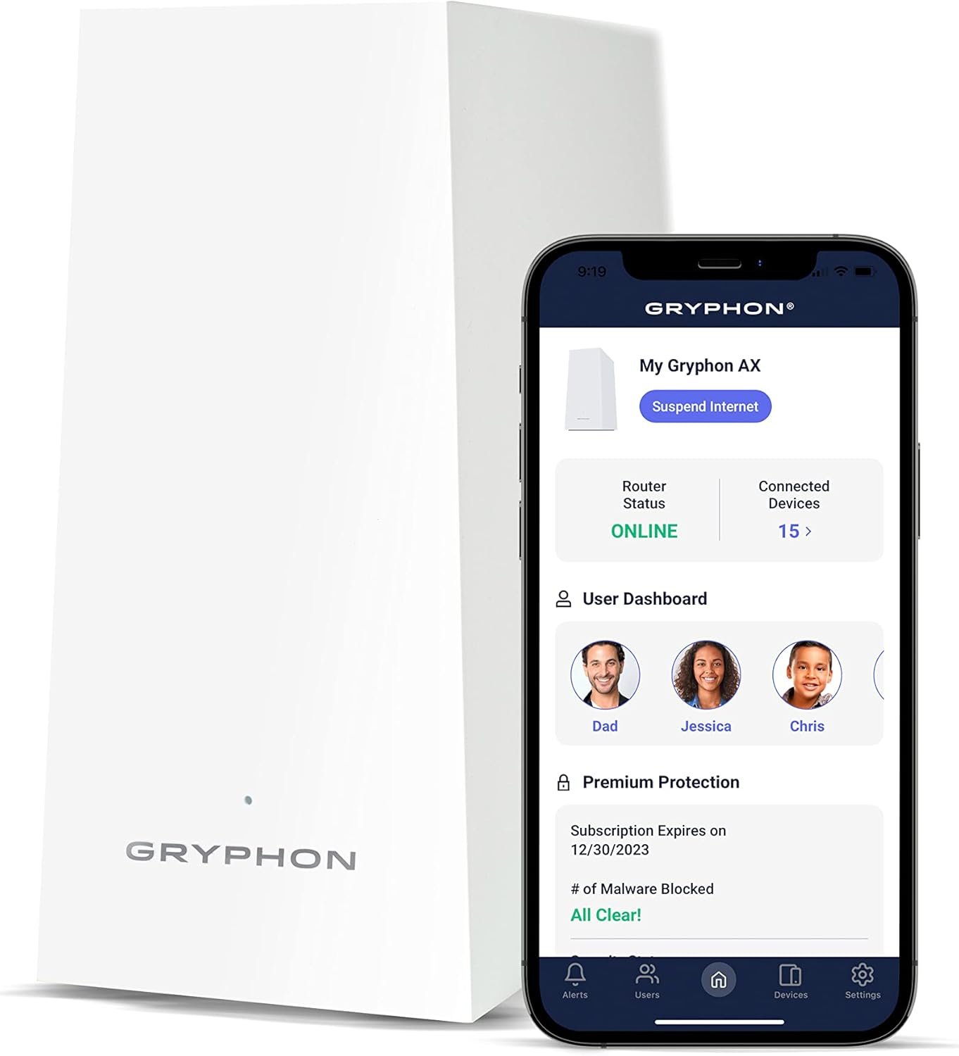 Gryphon AX Advanced Security