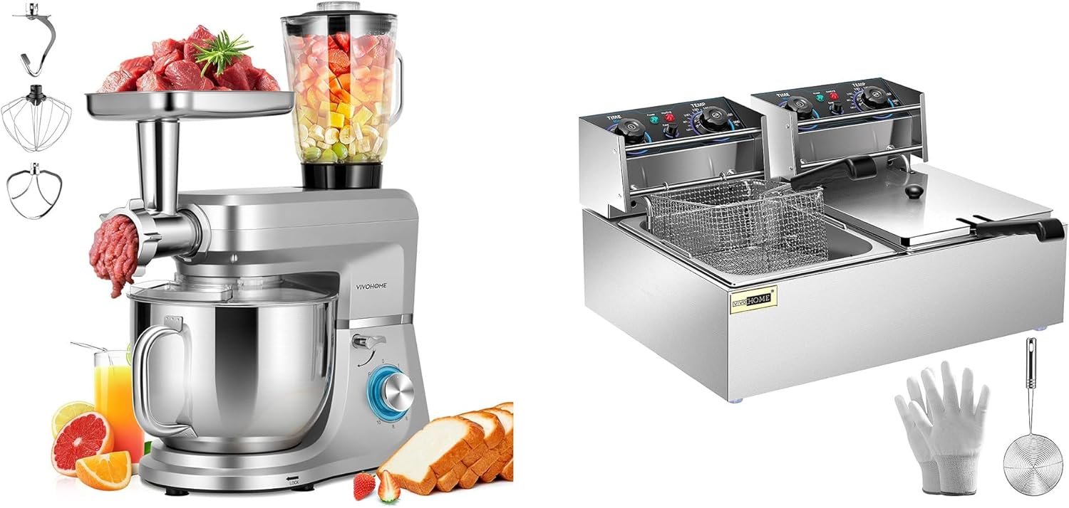 VIVOHOME 7.5 QT Stand Mixer